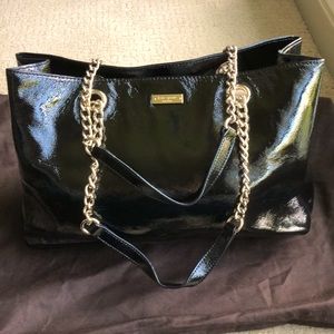 Kate Spade Crinkle Patent Leather Tote